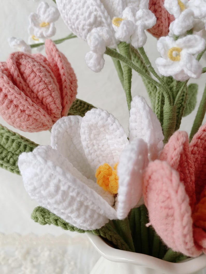 Morning Dew: Pale Pink Morning Bloom Crochet
