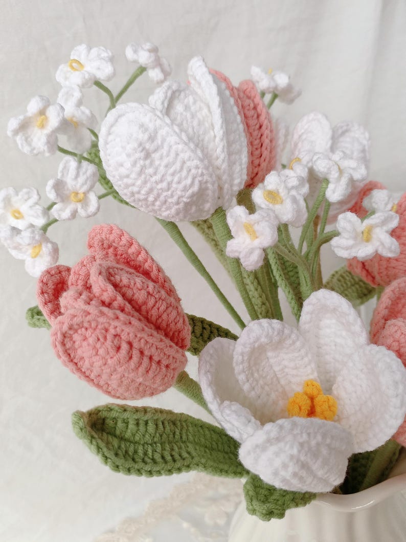 Morning Dew: Pale Pink Morning Bloom Crochet