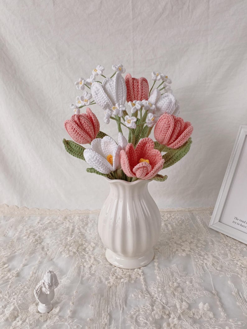 Morning Dew: Pale Pink Morning Bloom Crochet