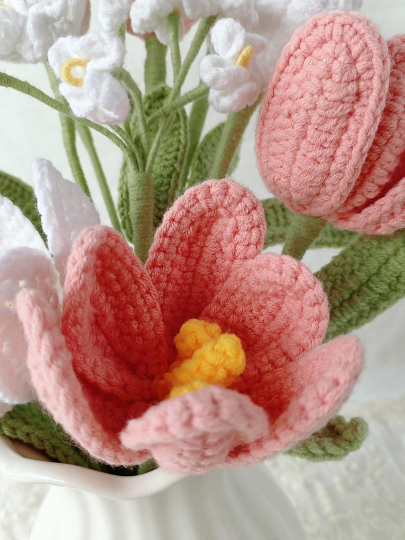Morning Dew: Pale Pink Morning Bloom Crochet