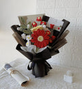 Crimson Devotion: Classic Hand-Knitted Red Roses | An Everlasting Symbol of True Love