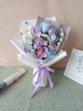 Lilac Dream: French Style Purple Crochet Floral